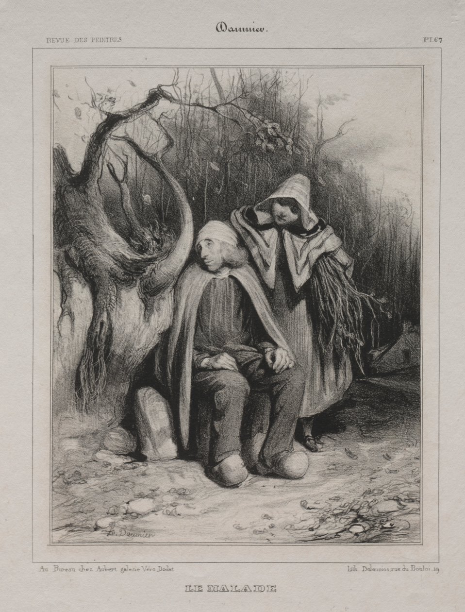 Den ugyldige af Honoré Daumier