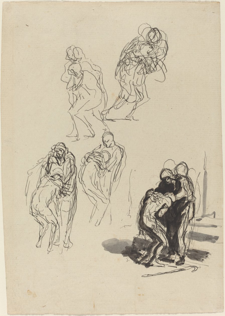 Den fortabte søn af Honoré Daumier