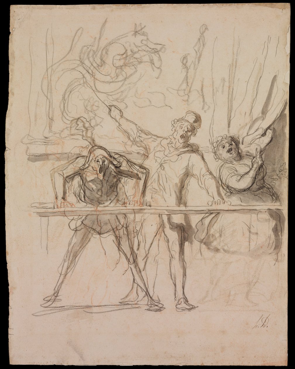 Side-showet af Honoré Daumier