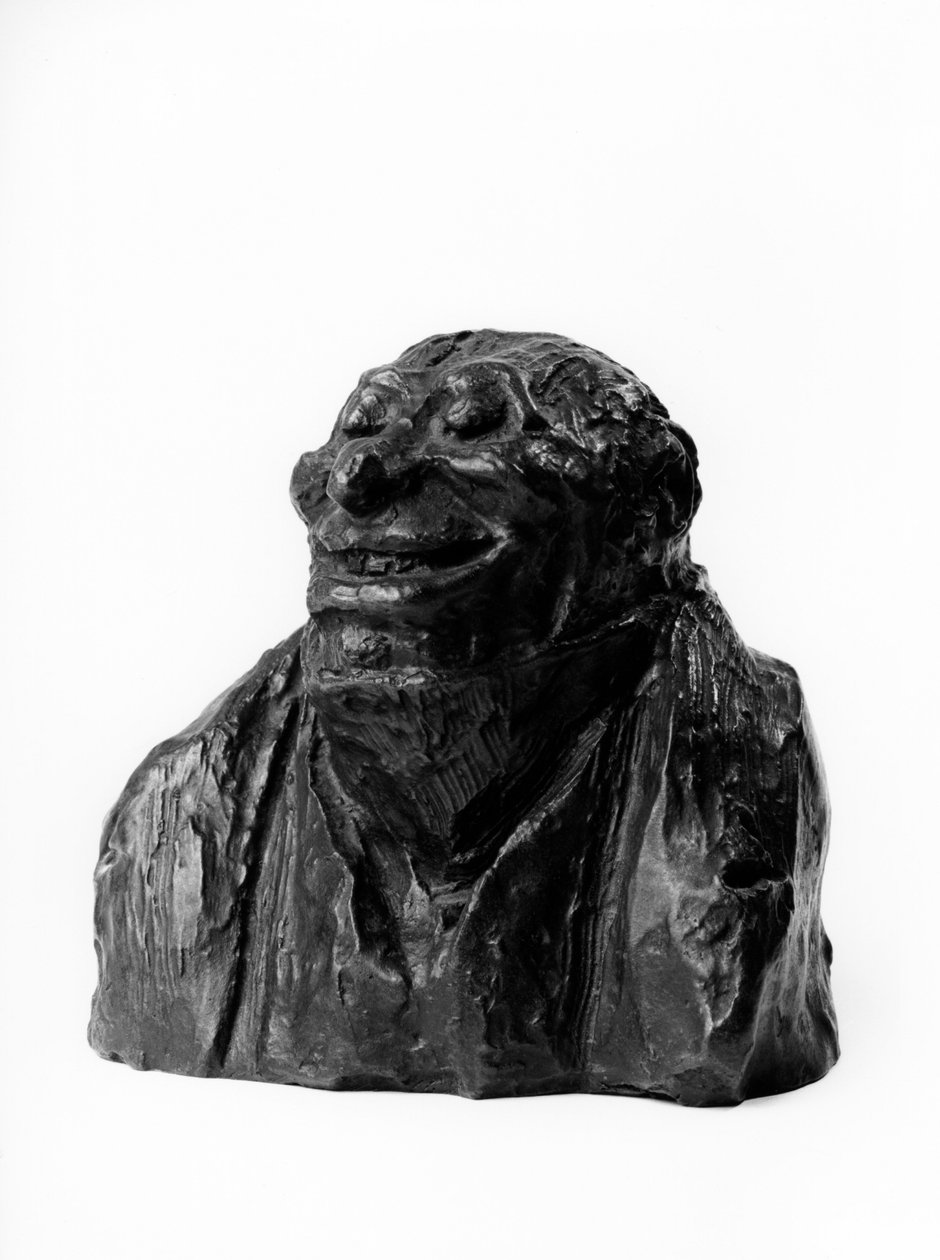 Busterne af "" Celebrites du Juste Milieu" "" Karikatur af Auguste Hilarion Greve af Keratry (1769-1859), deputeret og par af Frankrig"" Skulptur af Honore Daumier (1808-1879) 1800-tallet. Dim i cm H 13 x L 12 Inv RF 262 Musee des Beaux Arts, P af Honoré Daumier