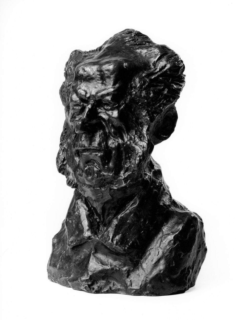 Busterne af "Celebrites du Juste Milieu" "" karikatur af baron Jacques Antoine Adrien Delort (1773-1846), general og deputeret. The mocking.”” Skulptur af Honore Daumier (1808-1879) 1800-tallet. Inv L 48,21 Dim i cm H 23 x L 1 Musee des Beaux af Honoré Daumier