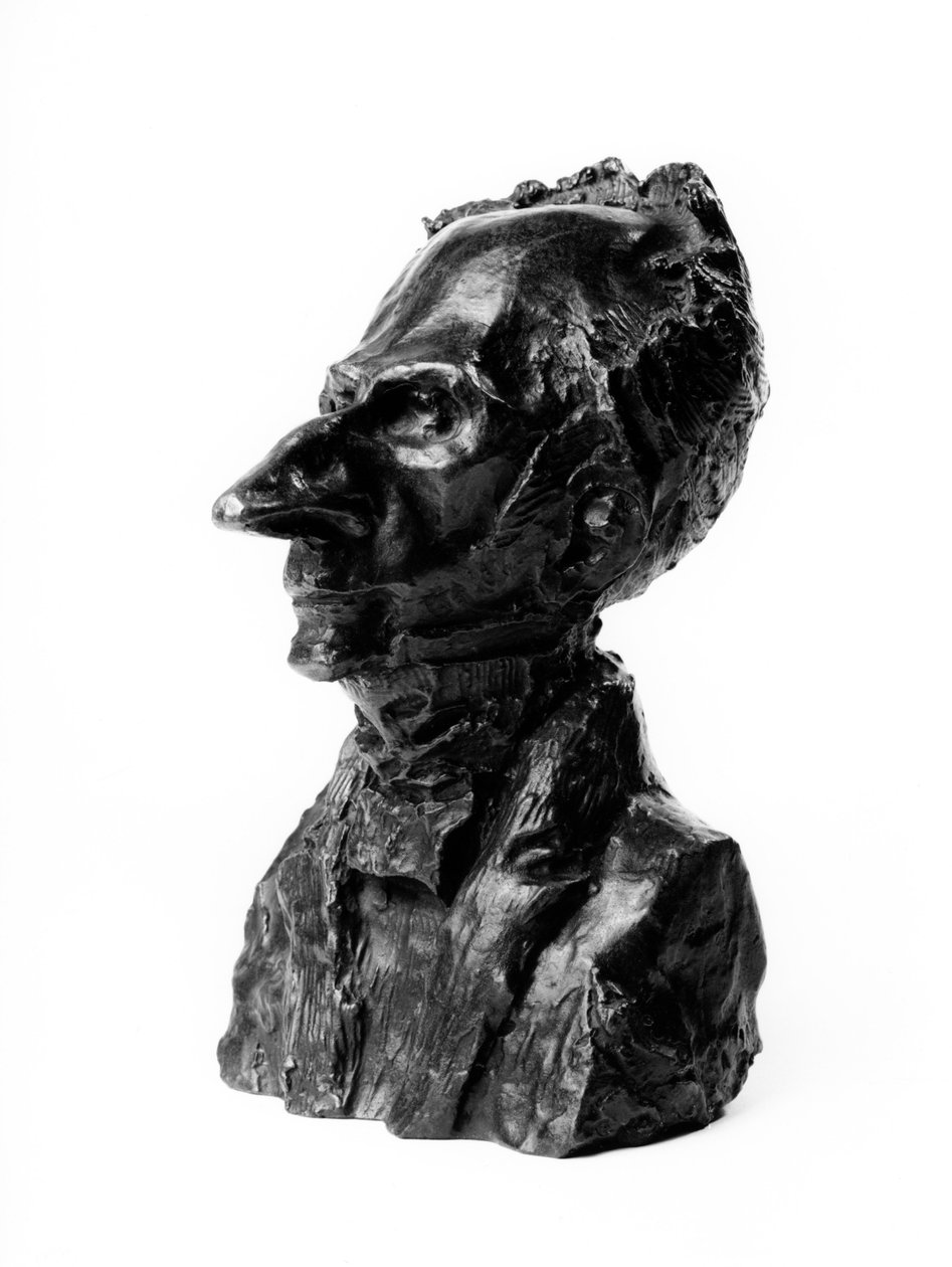Busterne af "Celebrites du Juste Milieu"-karikaturen af Jacques Lefevre (1773-1856), deputeret og bankmand af Honoré Daumier