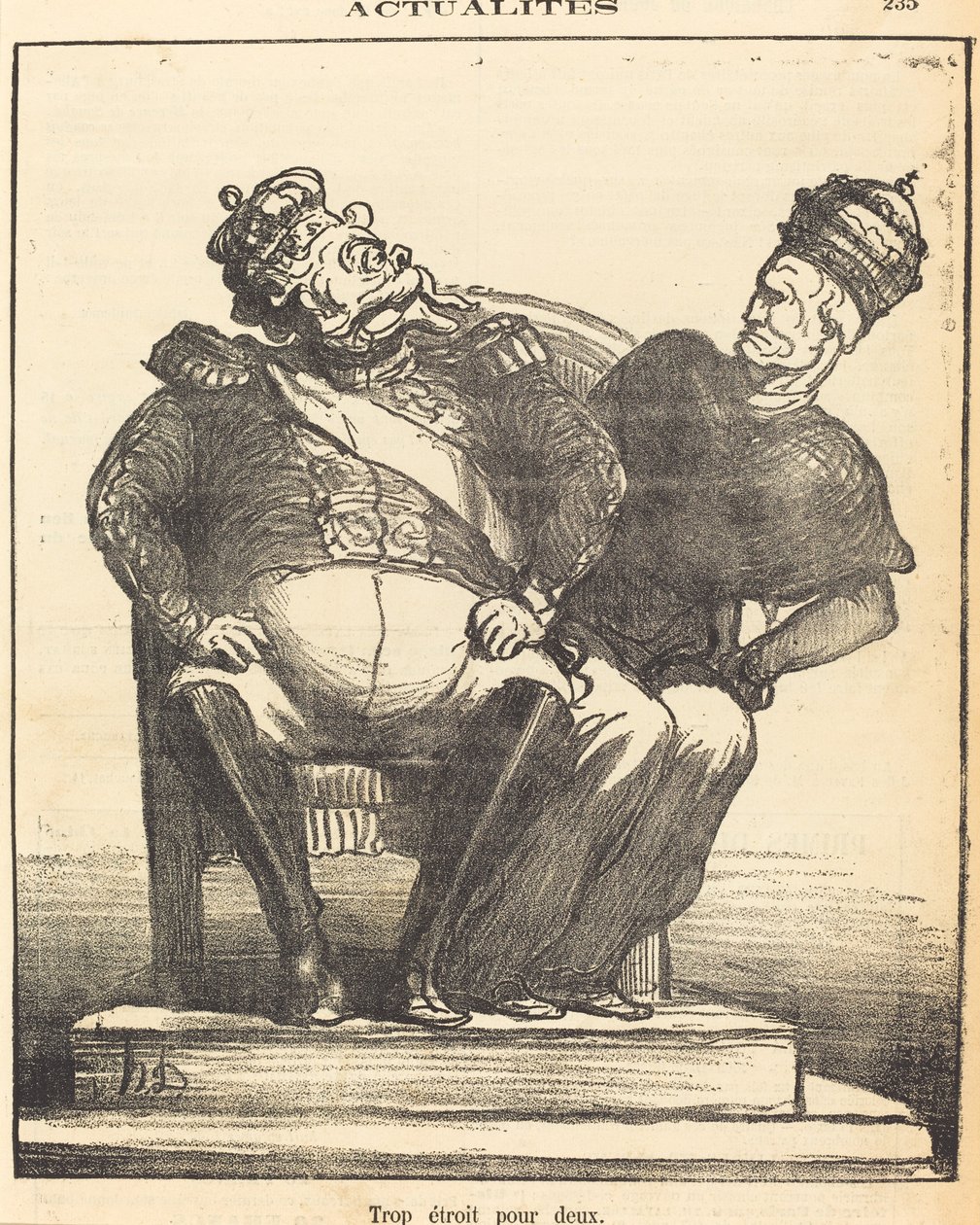 For smal til to af Honoré Daumier