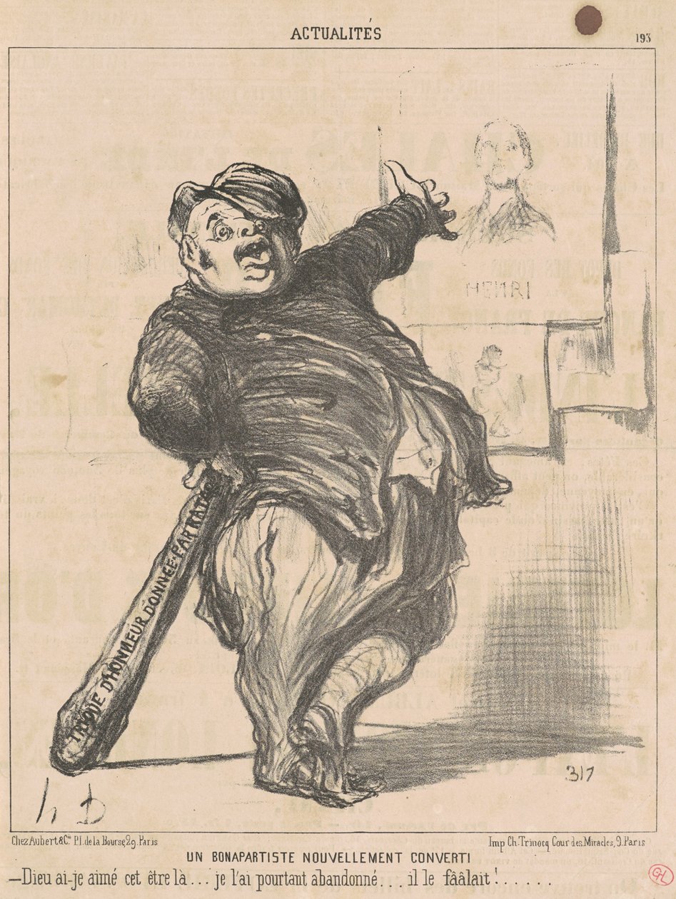 En nyomvendt bonapartist af Honoré Daumier