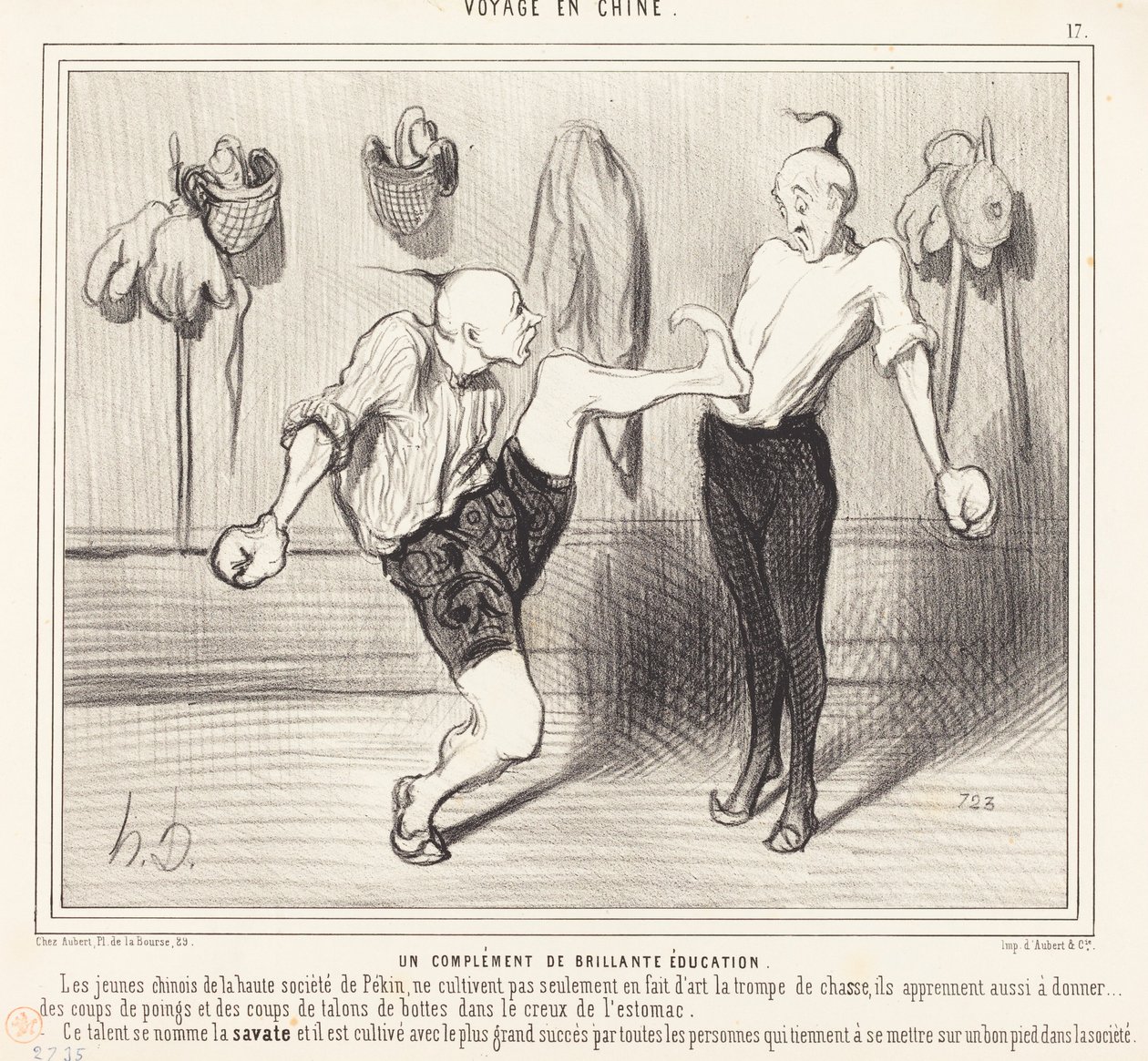 Et supplement til strålende uddannelse af Honoré Daumier