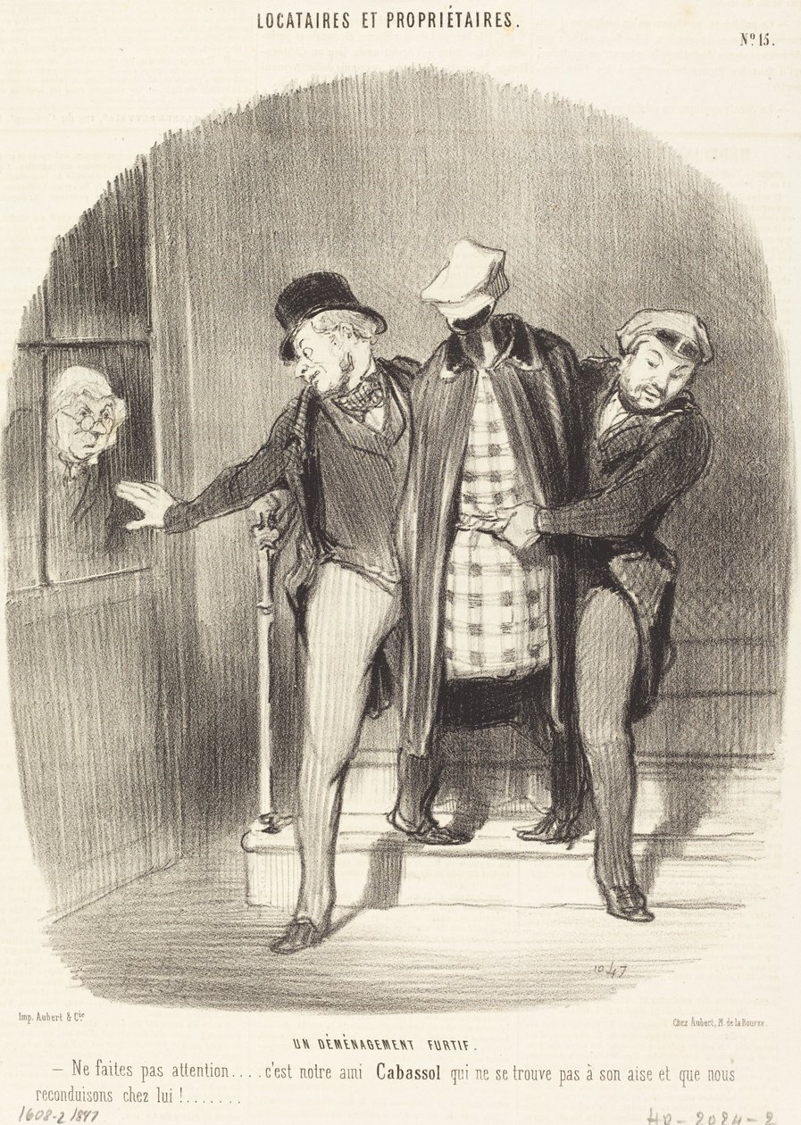 Et stealth-træk af Honoré Daumier