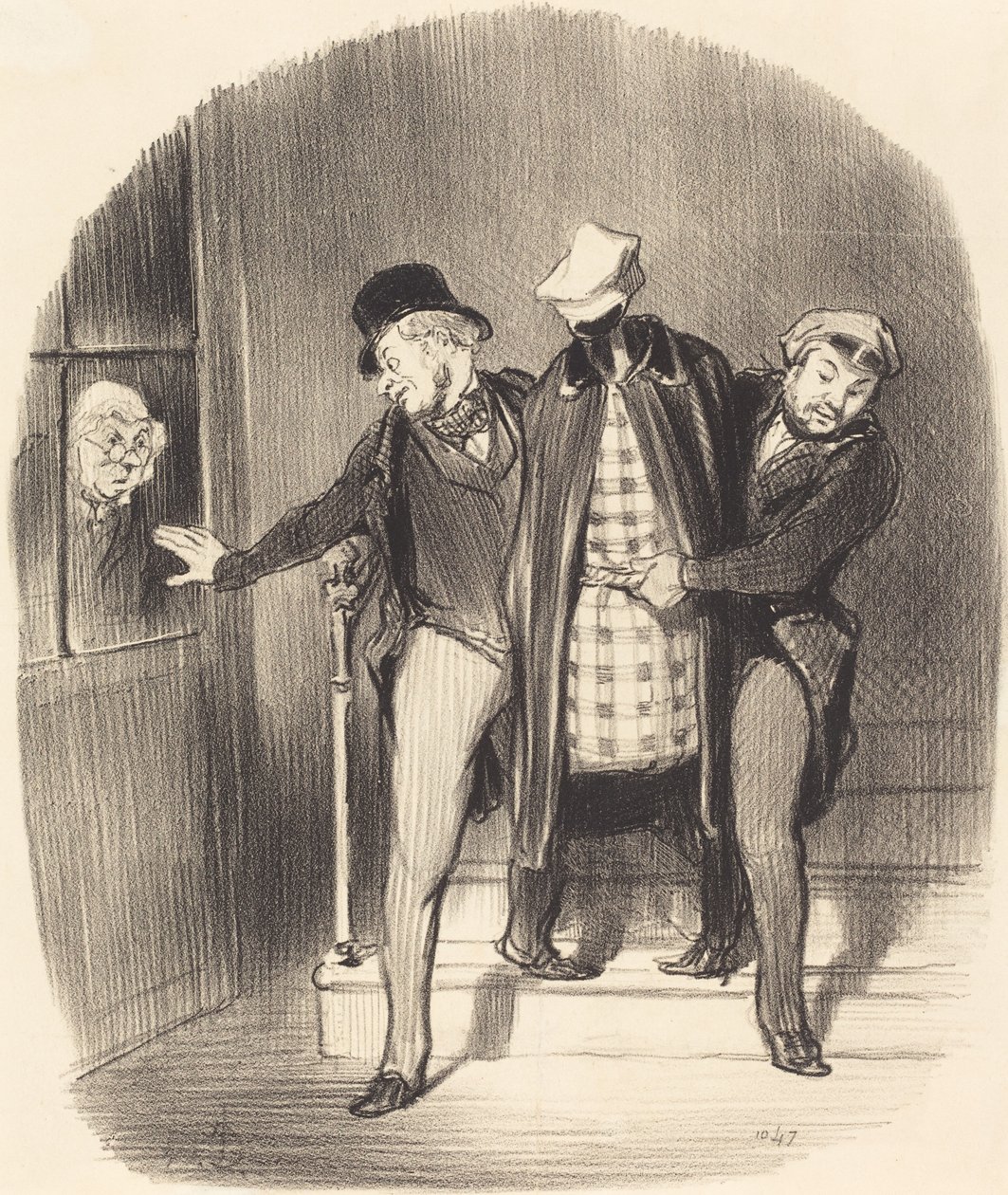 Et stealth-træk af Honoré Daumier