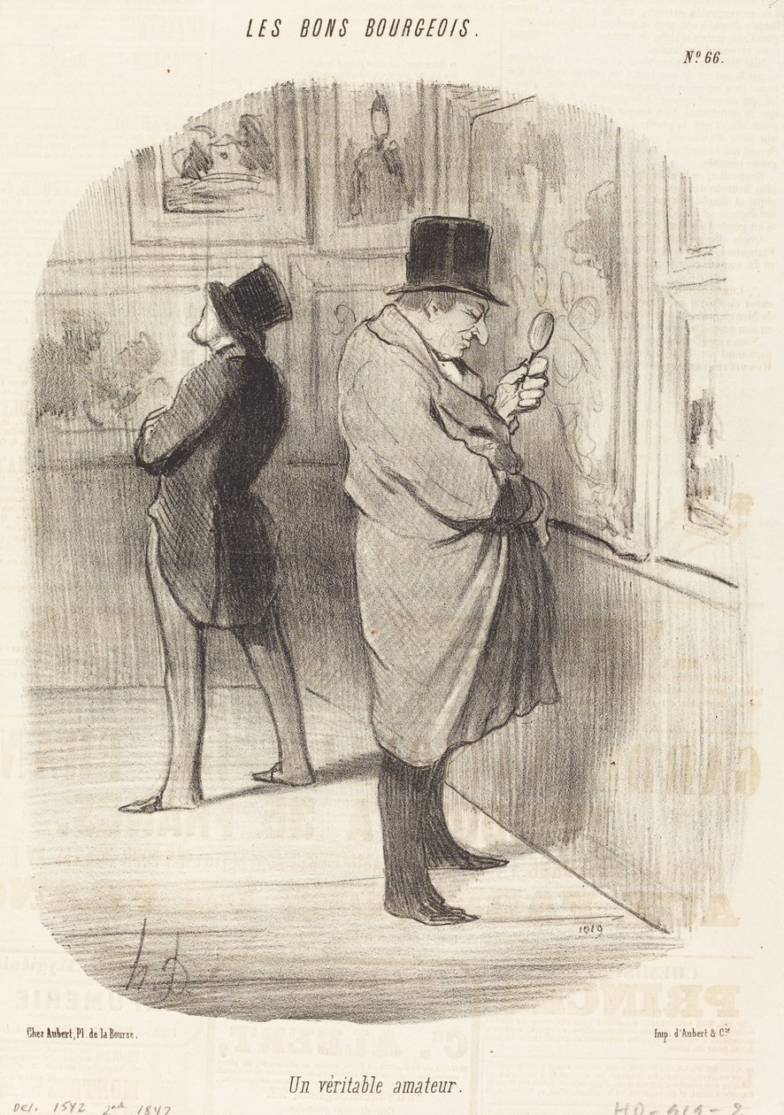 En ægte amatør af Honoré Daumier
