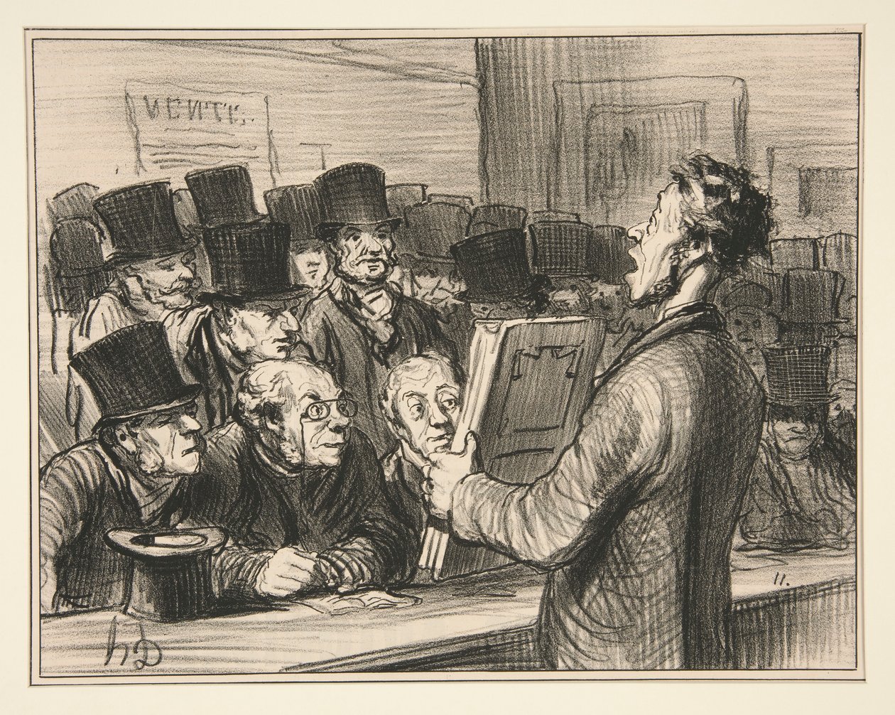 En amatør - men hvad er dette maleri af Honoré Daumier