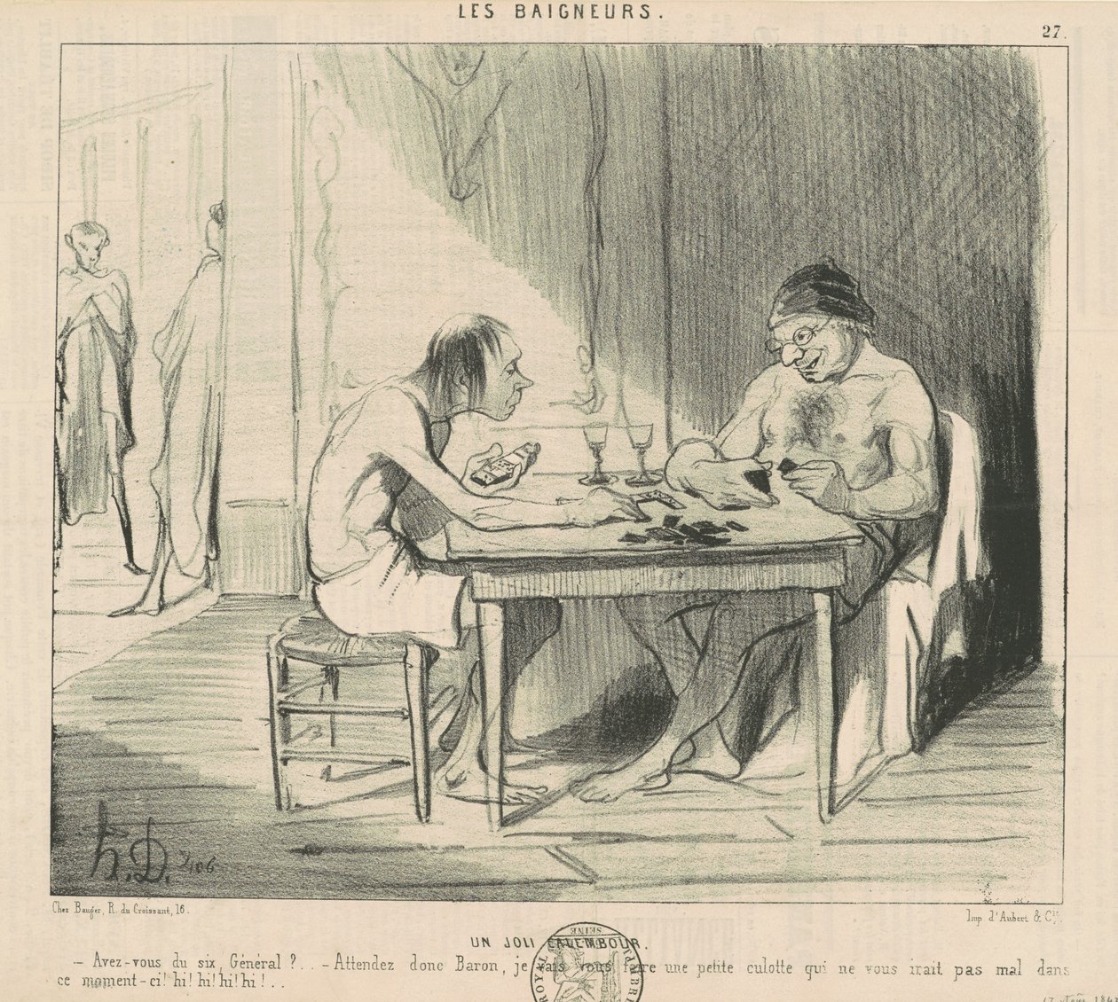 Et fint ordspil af Honoré Daumier