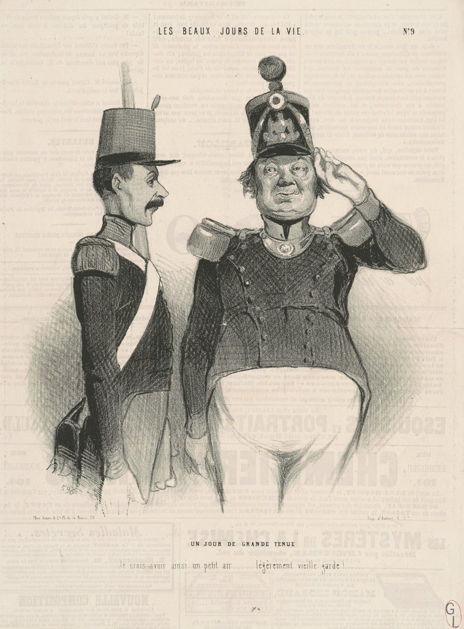 En god dag af Honoré Daumier
