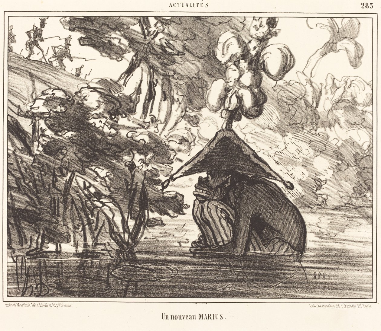 En ny mand af Honoré Daumier