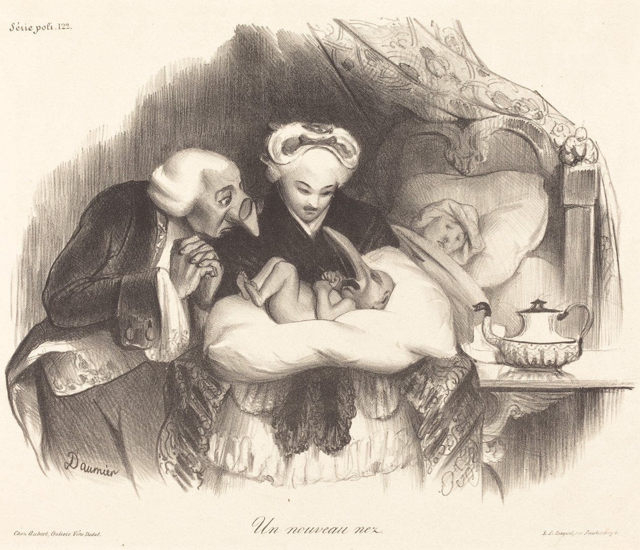 En ny næse af Honoré Daumier
