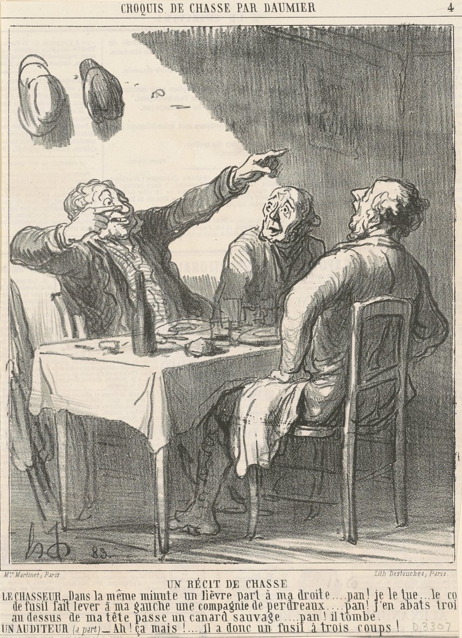 En jagtfortælling af Honoré Daumier