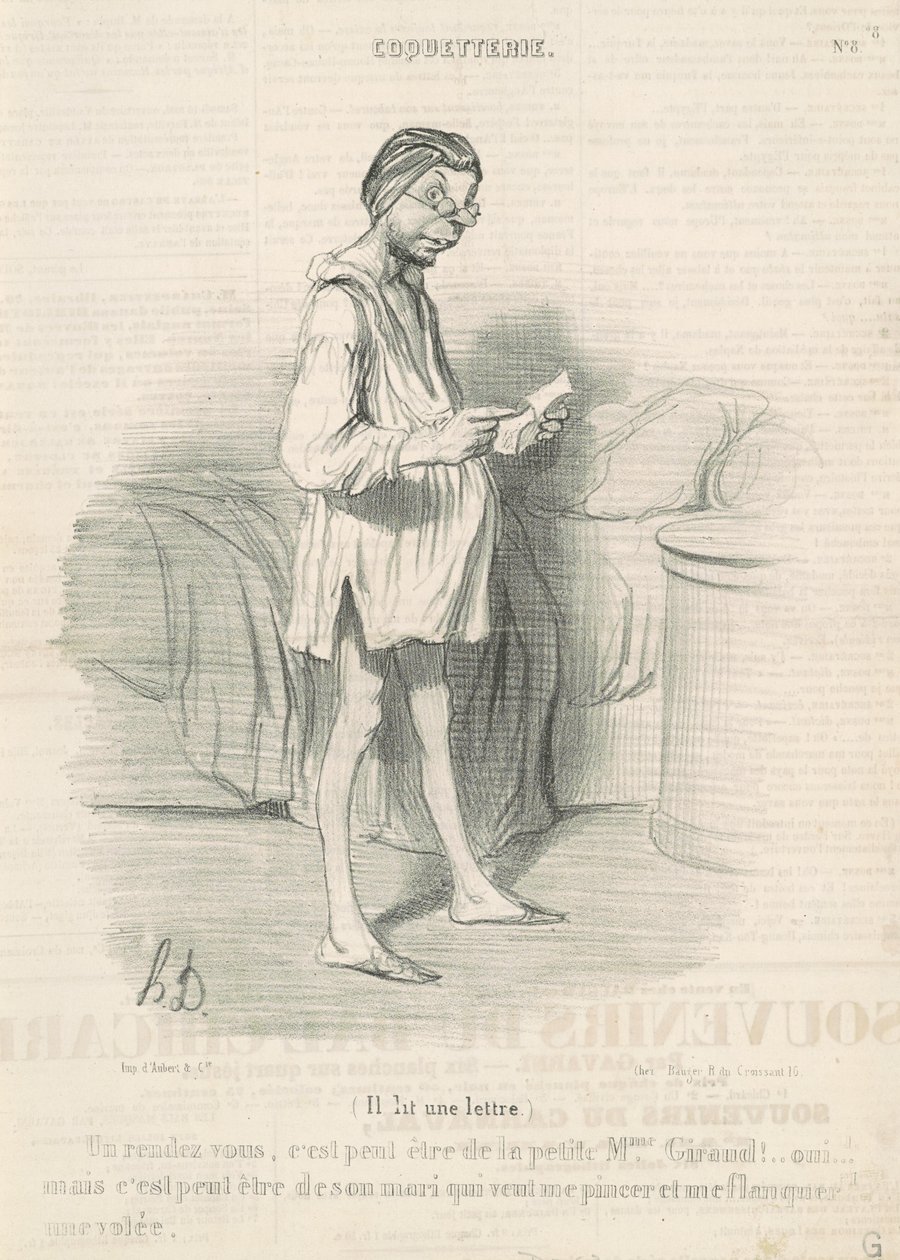 En date kan være... af Honoré Daumier