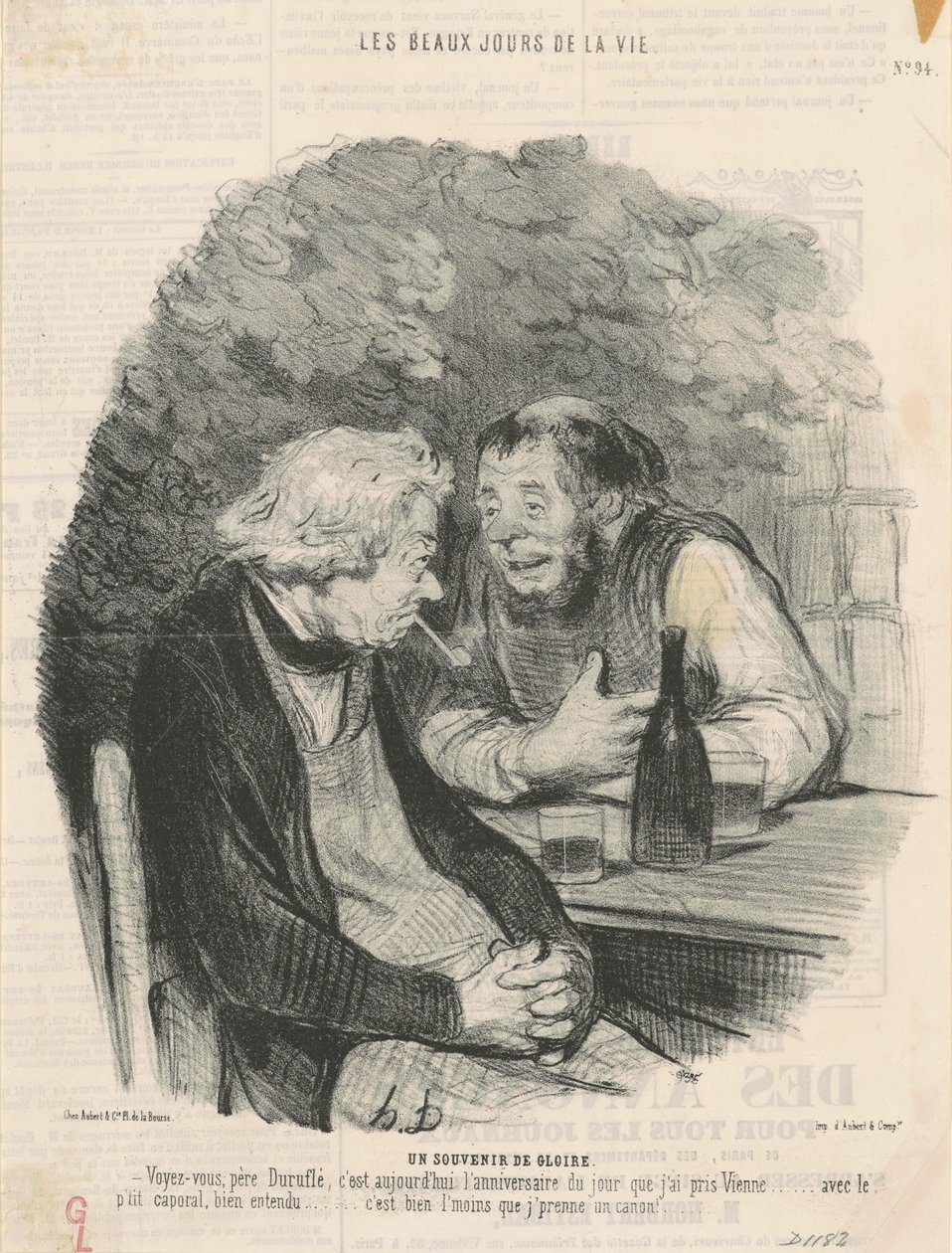 Et minde om herlighed af Honoré Daumier
