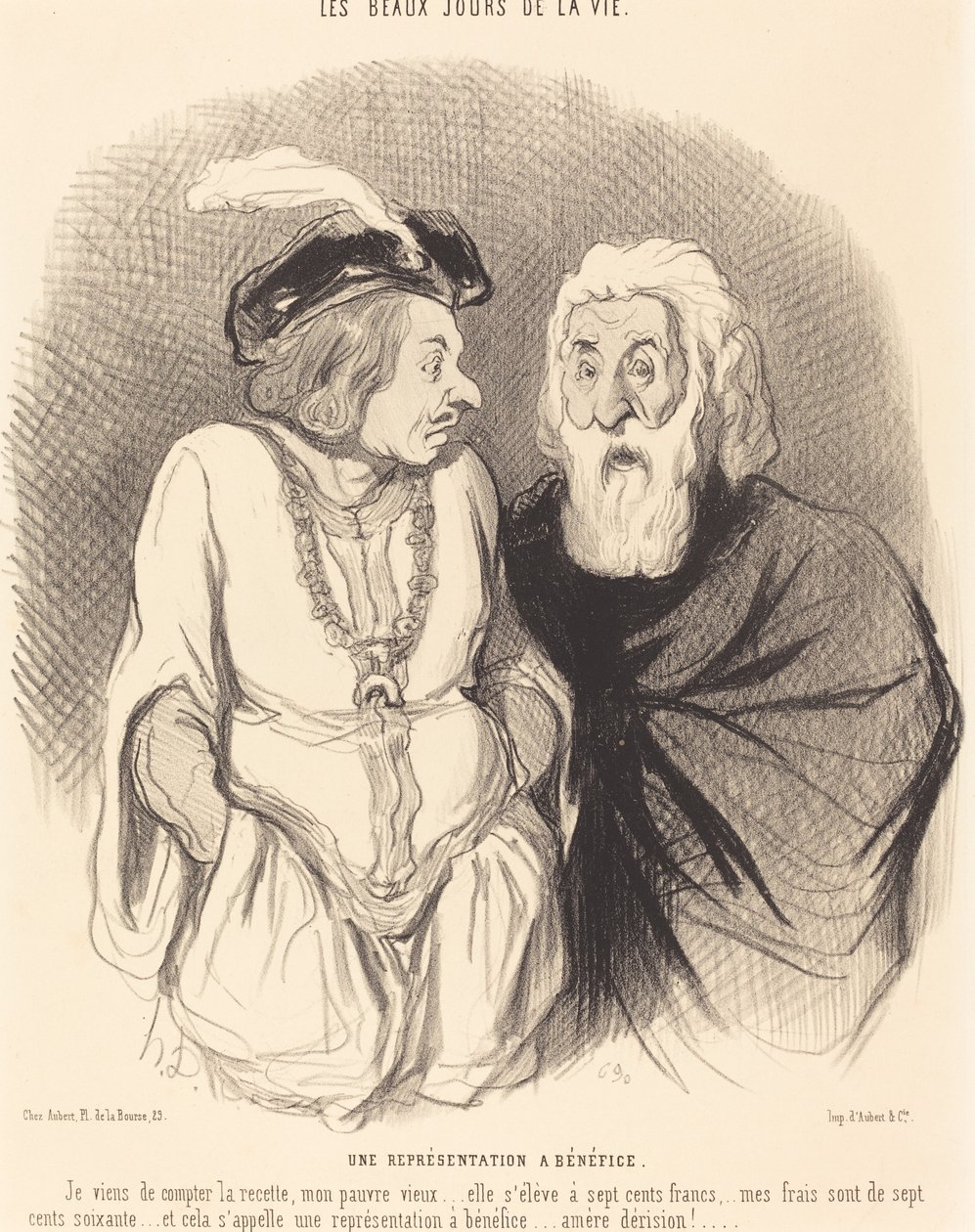 Repræsentation har fordele af Honoré Daumier