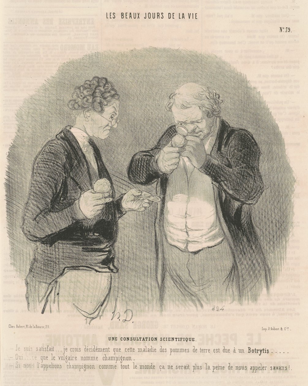 En videnskabelig konsultation af Honoré Daumier