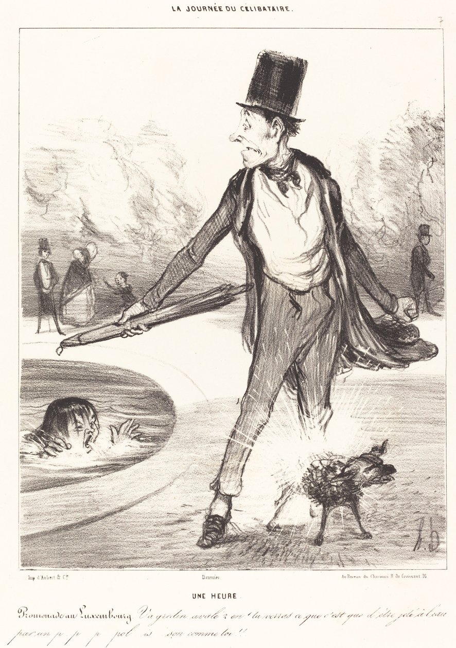 Klokken et af Honoré Daumier