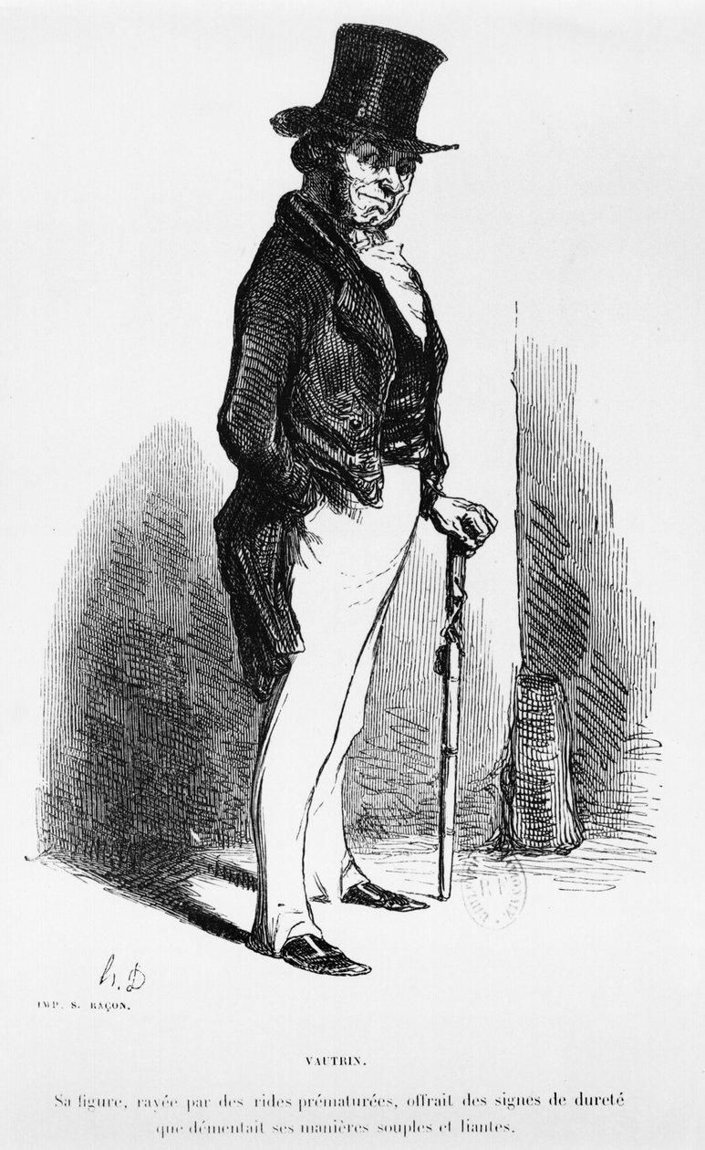 Vautrin, illustration fra 