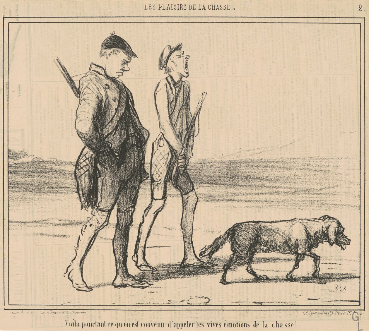 Her er hvad vi har accepteret at ringe til ... af Honoré Daumier