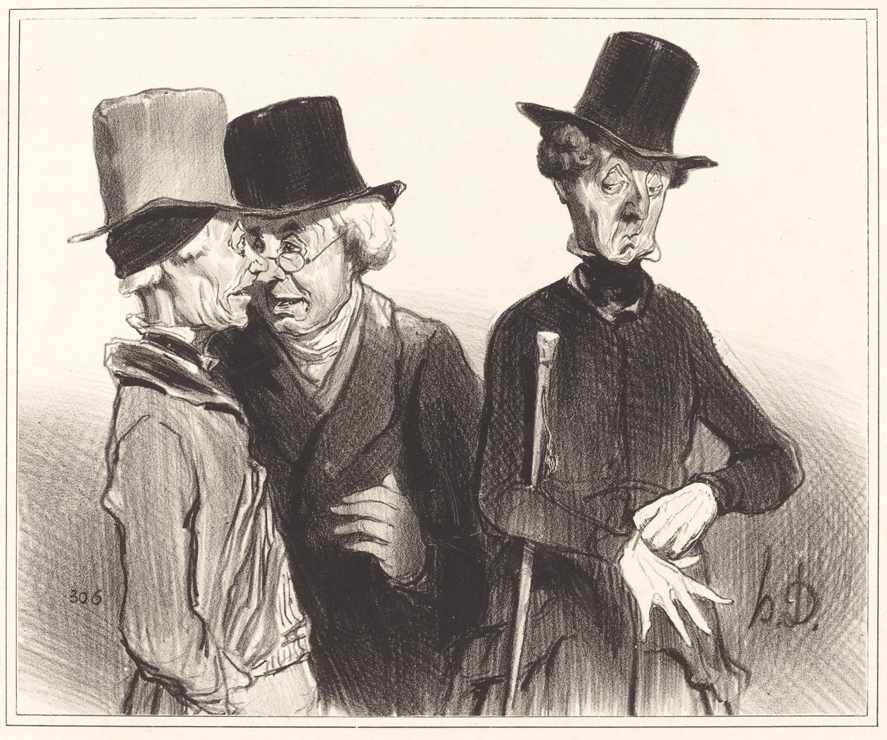 Så! du blev pensionist, mig læge, han... af Honoré Daumier