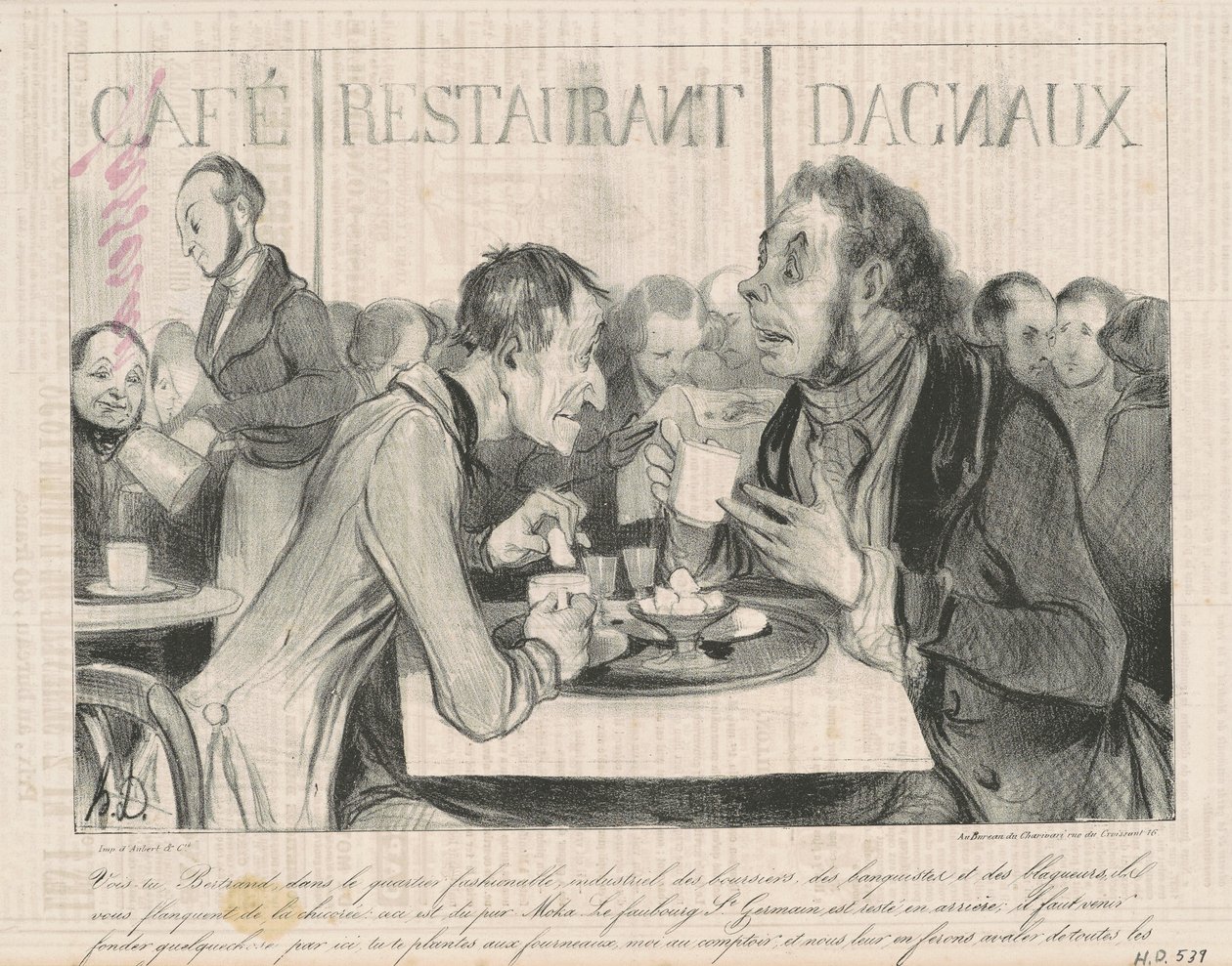 Ser du Bertrand... af Honoré Daumier