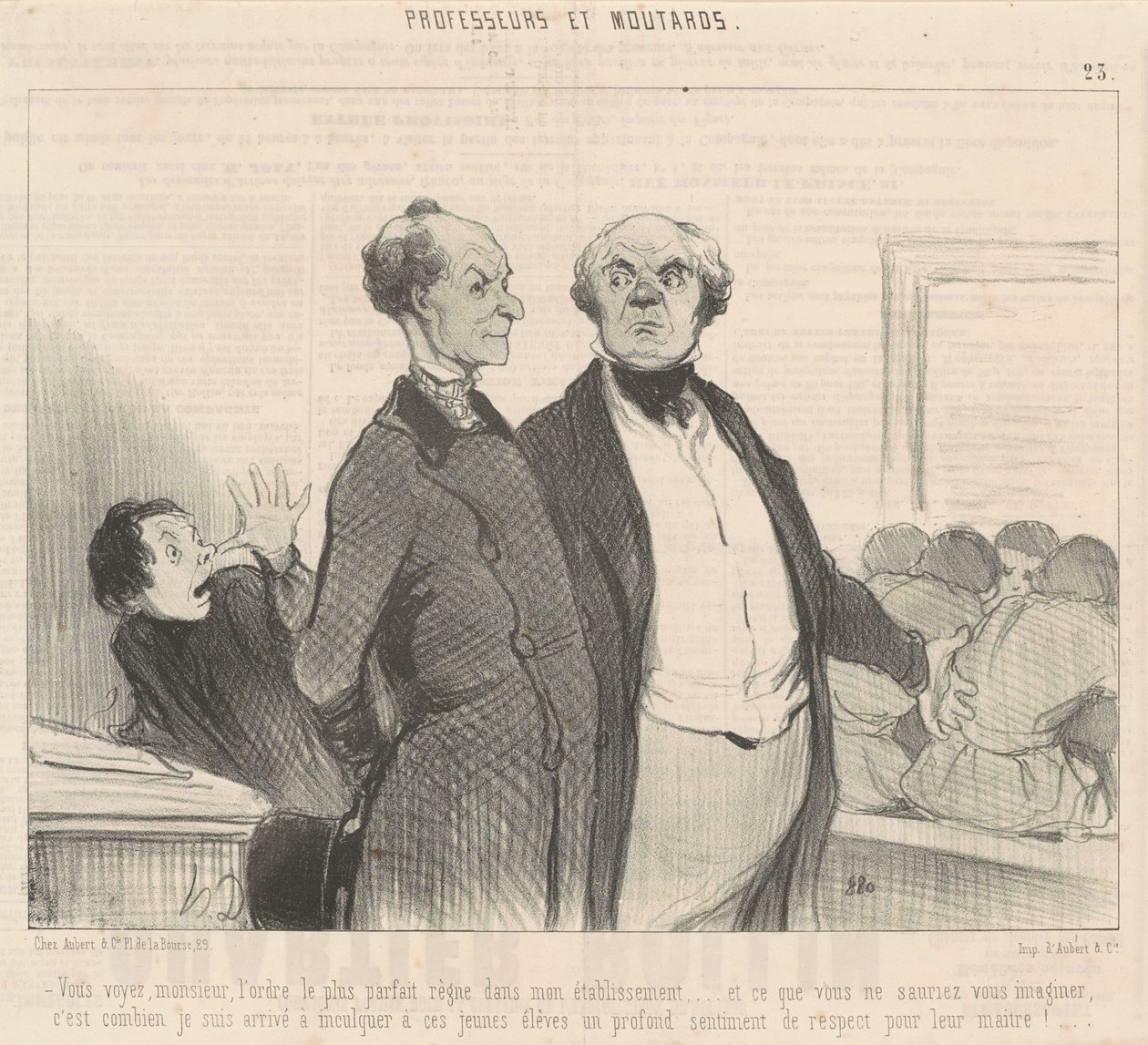 Ser du... den mest perfekte orden hersker... af Honoré Daumier