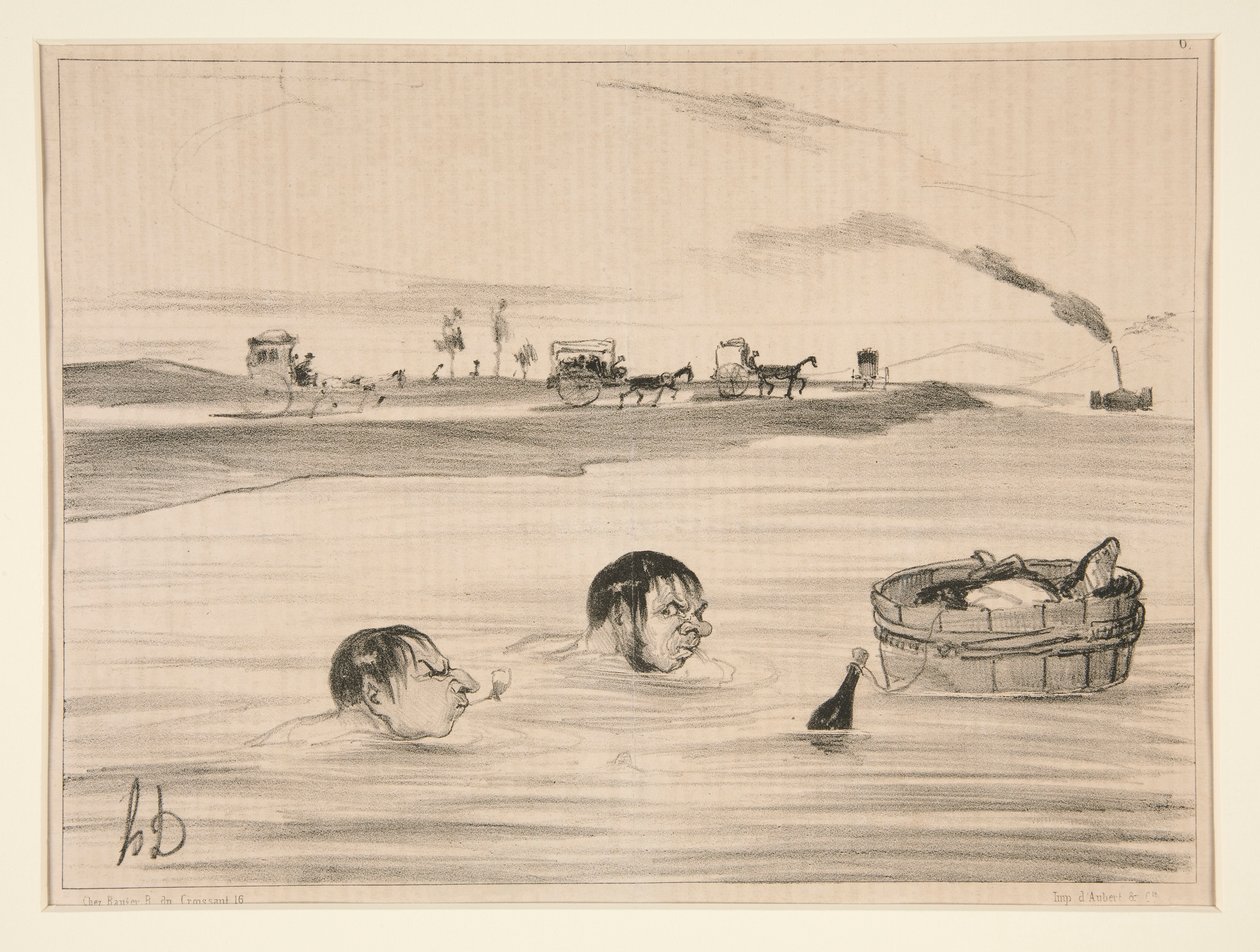 Rejse en St. Cloud af Honoré Daumier