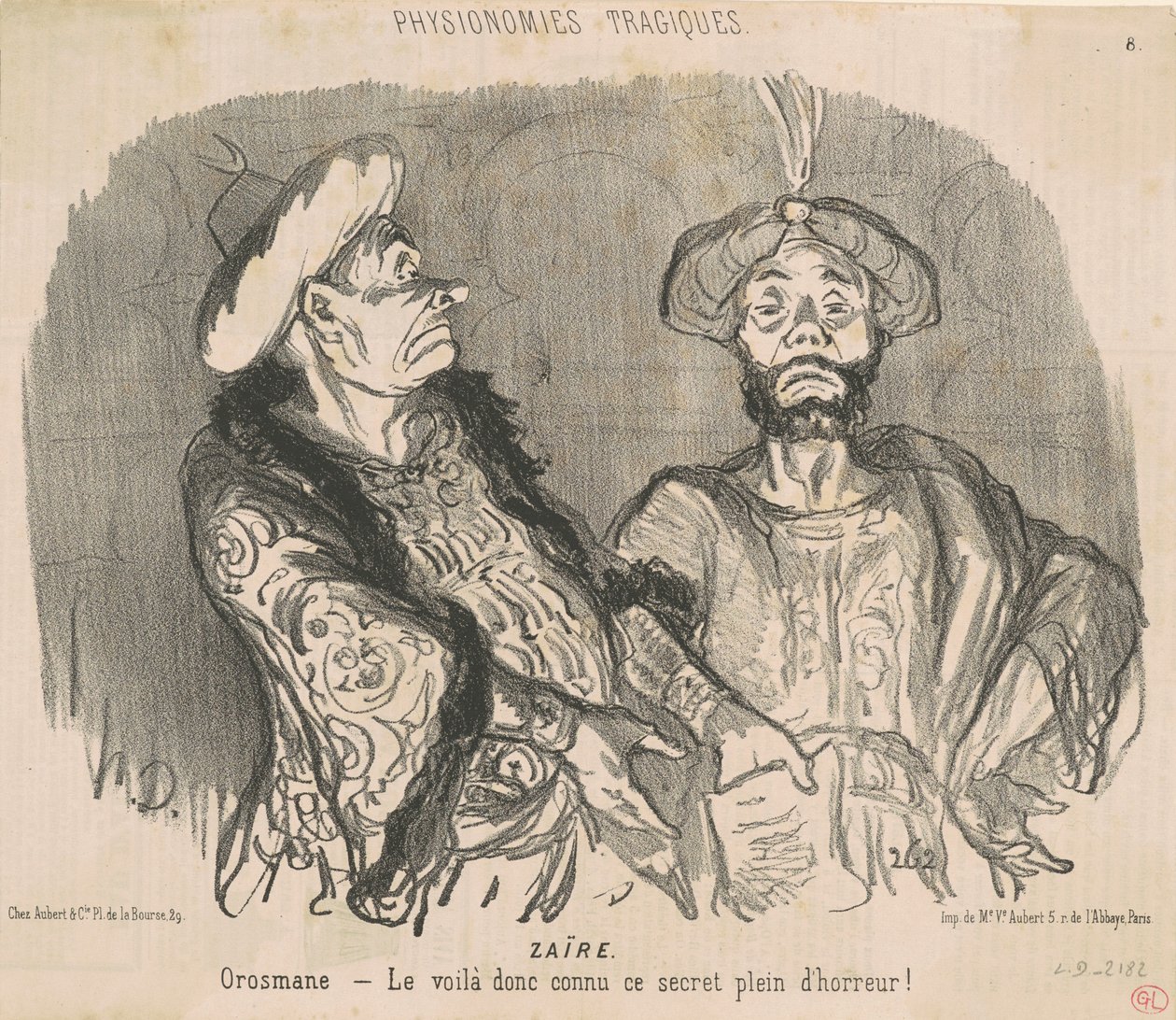 Zaire af Honoré Daumier
