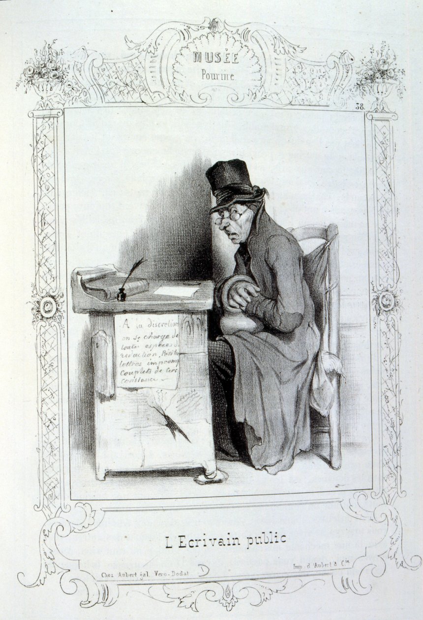 illustrationer om ideer og legender Philipon under titlen Les Cent og Robert Macaire af Honoré Daumier