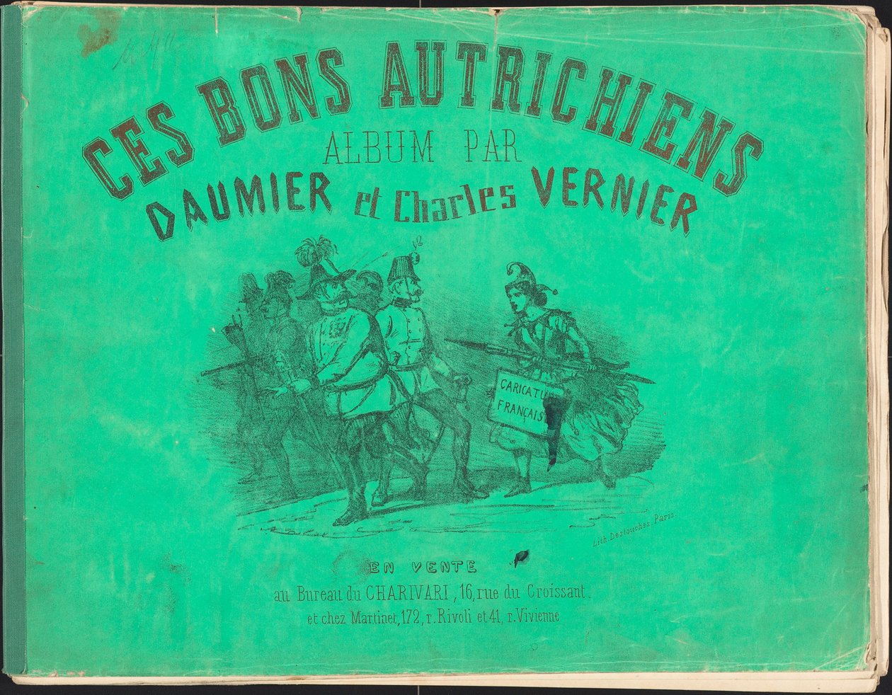 De gode østrigere af Honoré Daumier and Charles Vernier