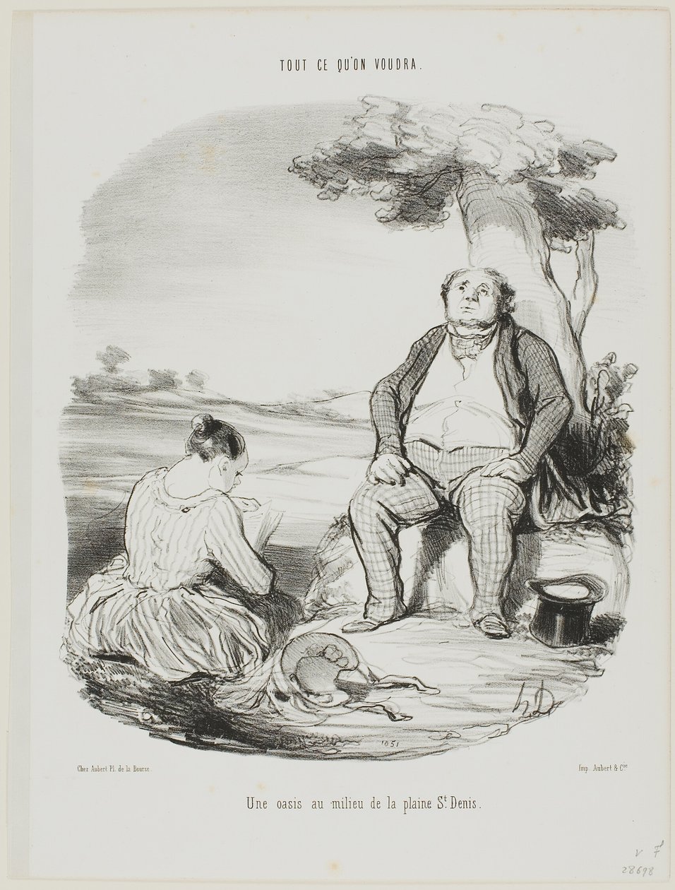 En oase midt på St. Denis-sletten, planche 5 fra Tout Ce Qu