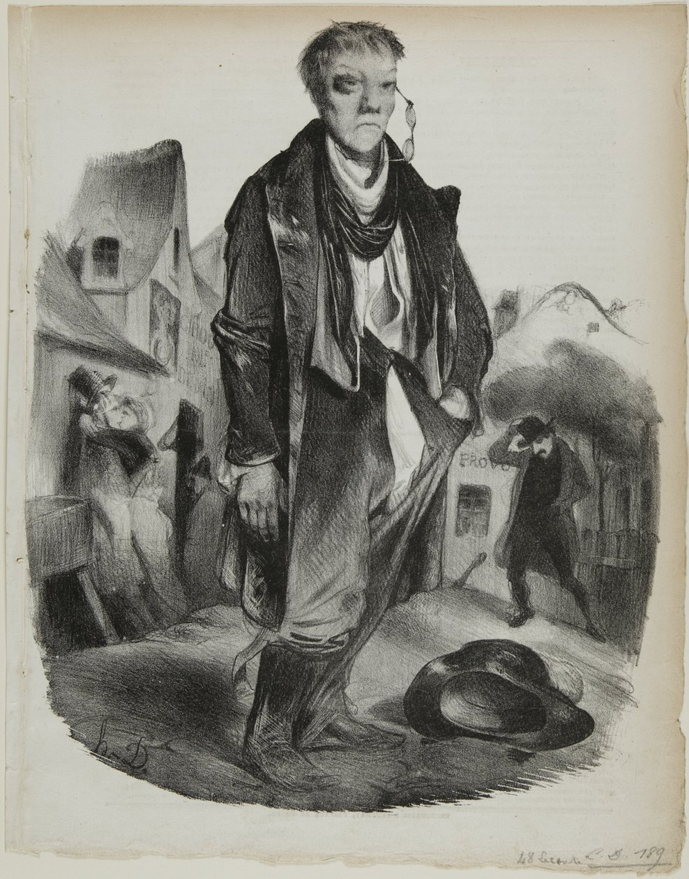 Den berusede af Honoré Victorin Daumier