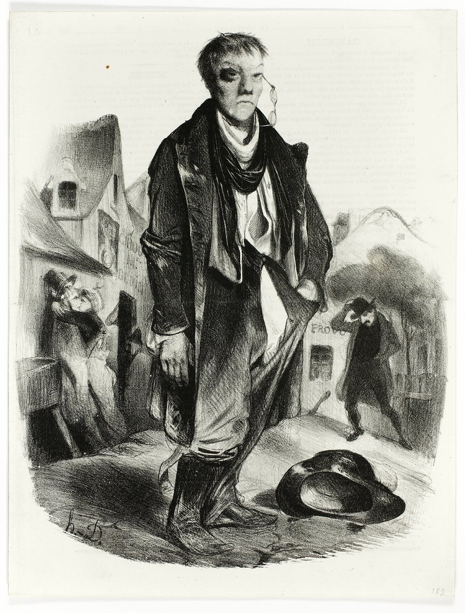 Den berusede af Honoré Victorin Daumier