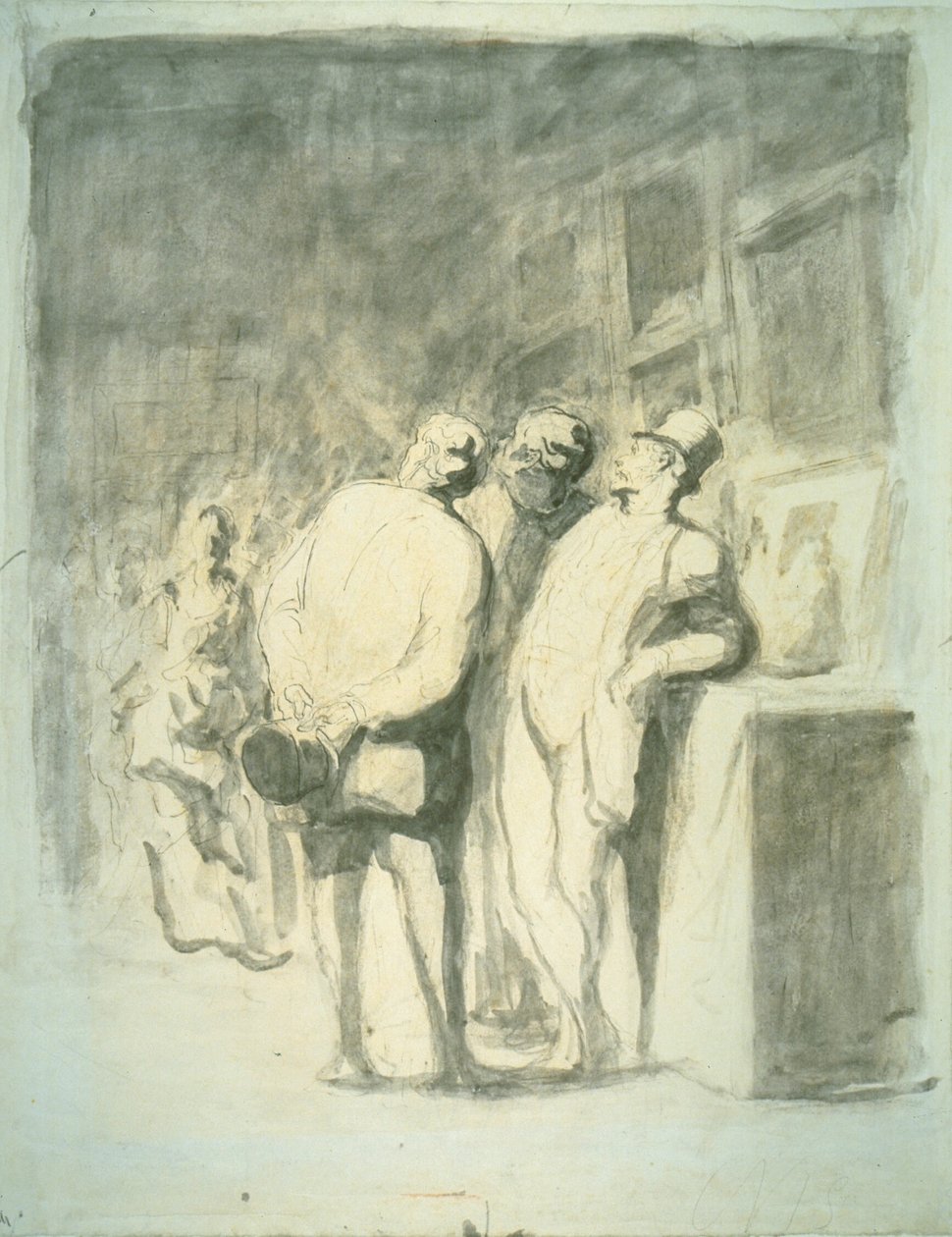 De tre kendere af Honoré Victorin Daumier