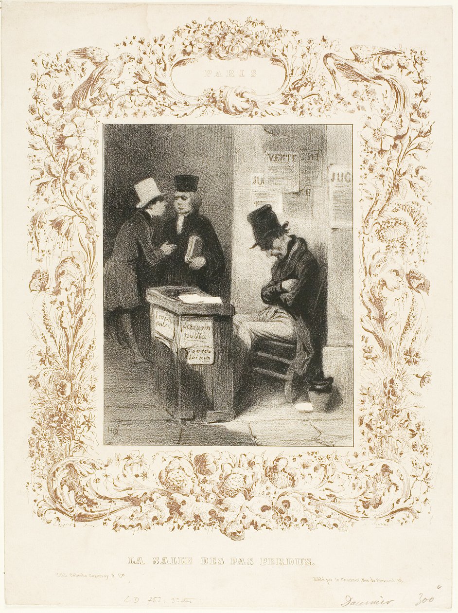 Ventesalen af Honoré Victorin Daumier