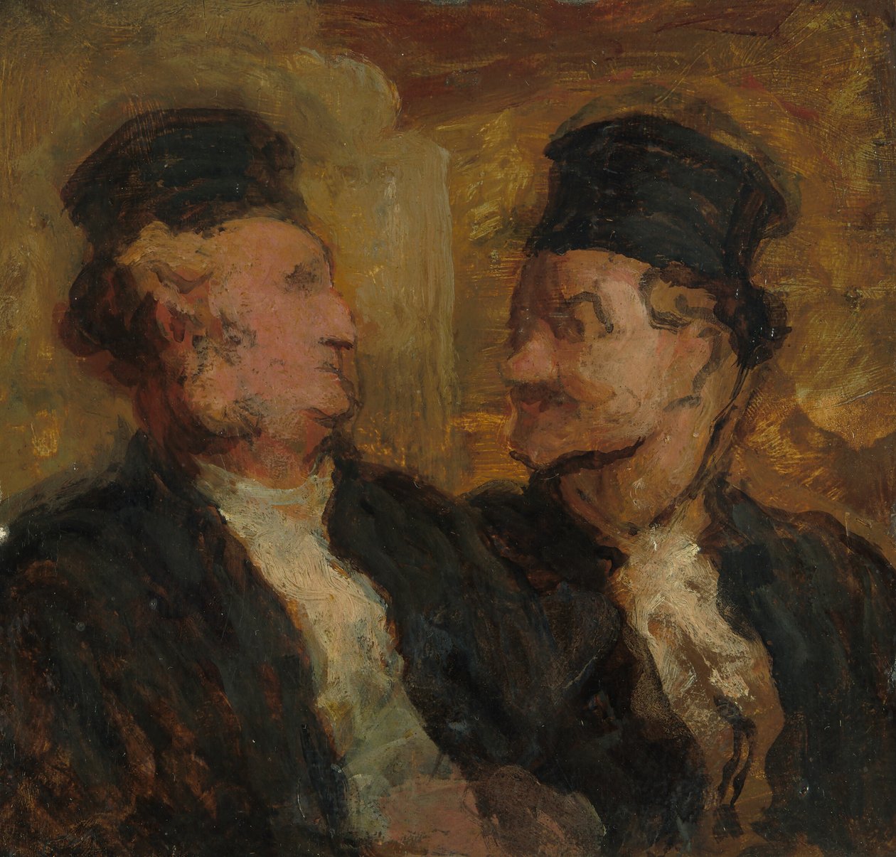 To advokater af Honoré Victorin Daumier
