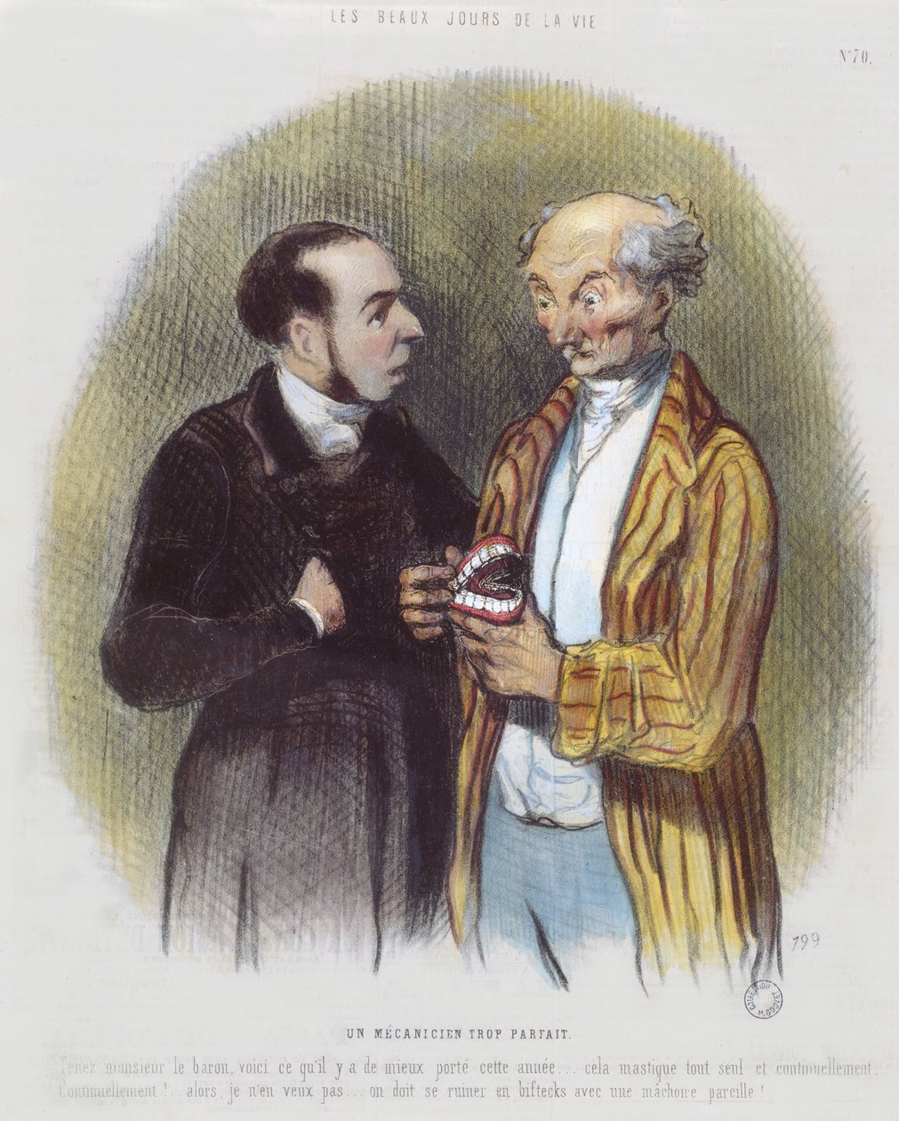 En perfekt tekniker af Honoré Daumier