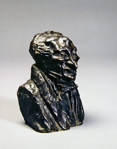 Buste af Alexandre-Simon Pataille (bronze) af Honore (after) Daumier
