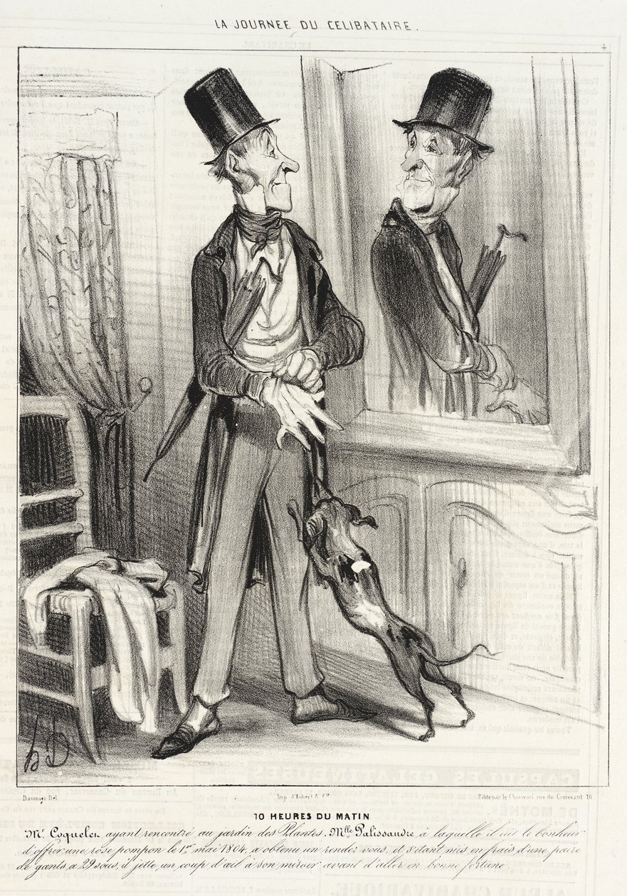 Klokken 10 om morgenen af Honoré Daumier