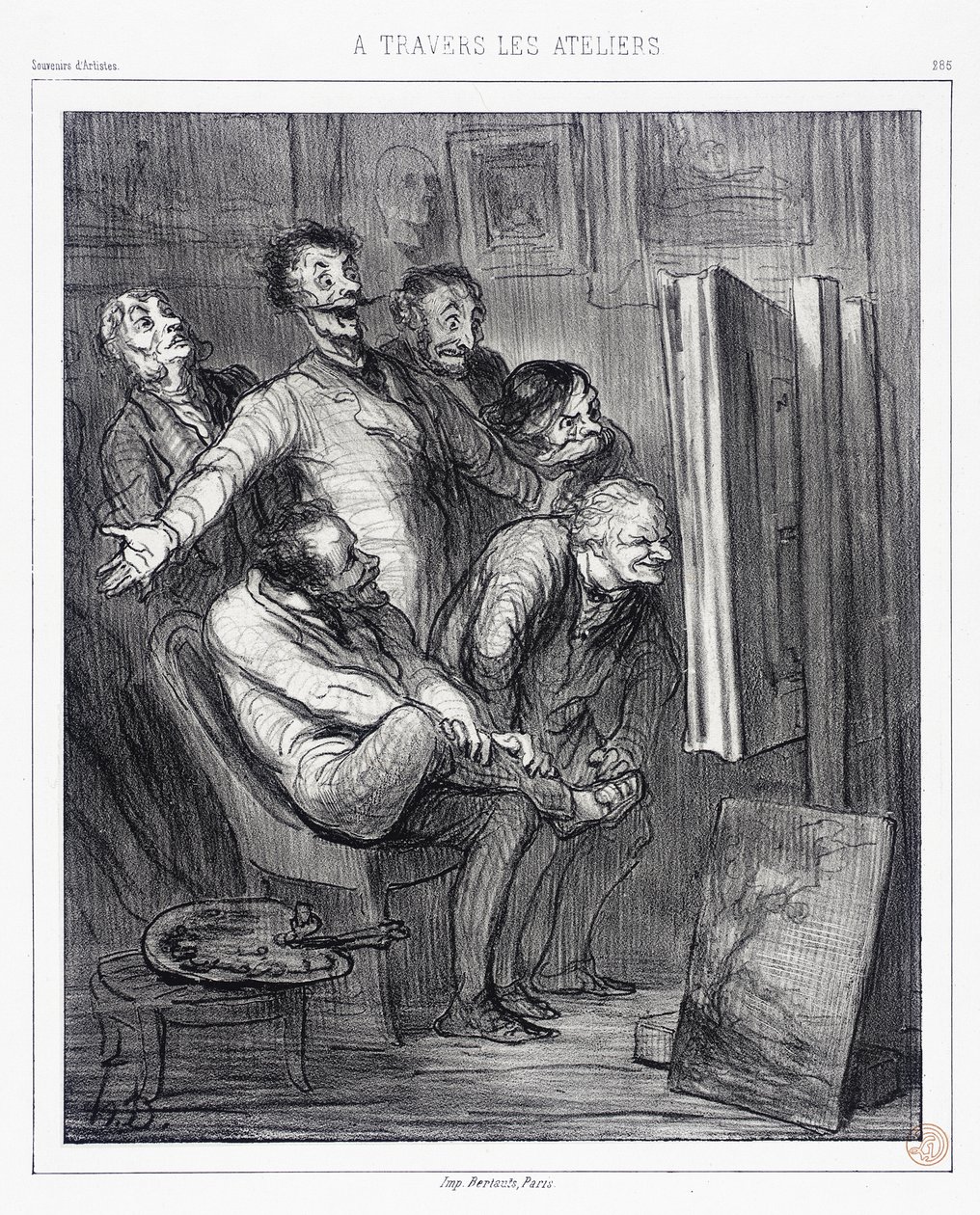 Gennem værkstederne af Honoré Daumier