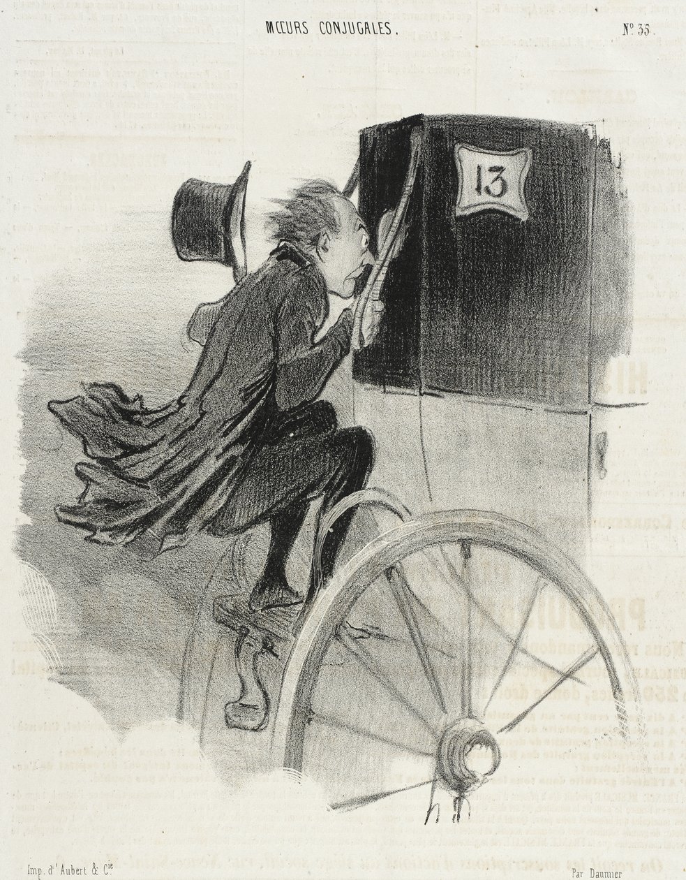 Ah! Det er helt sikkert sådan!... af Honoré Daumier