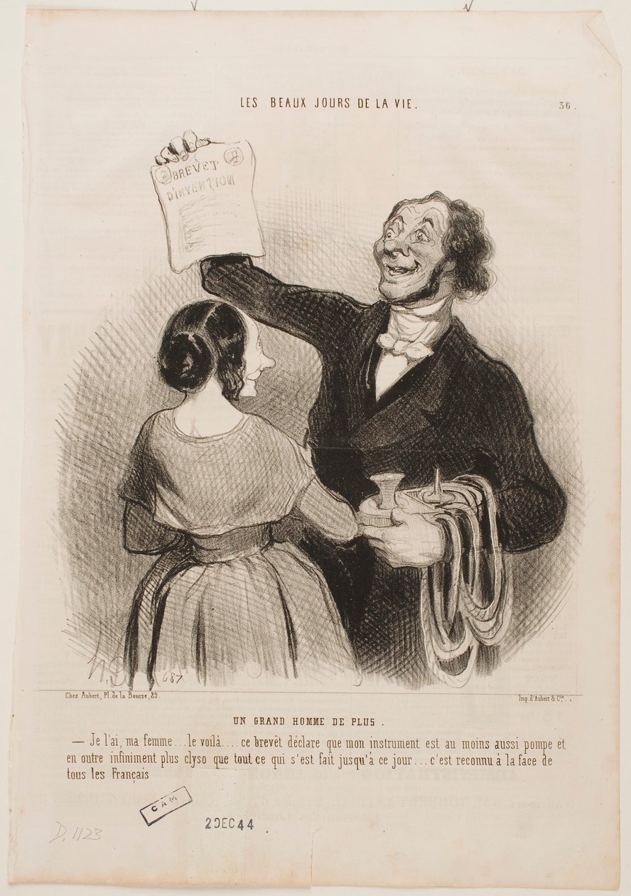 Endnu en stor mand af Honoré Daumier