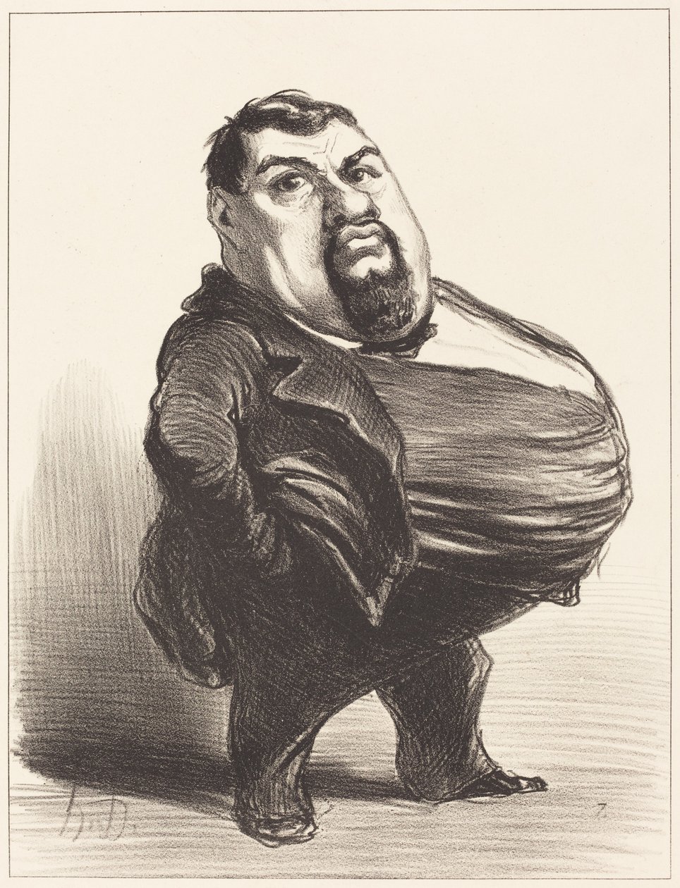 Antony Thouret af Honoré Daumier