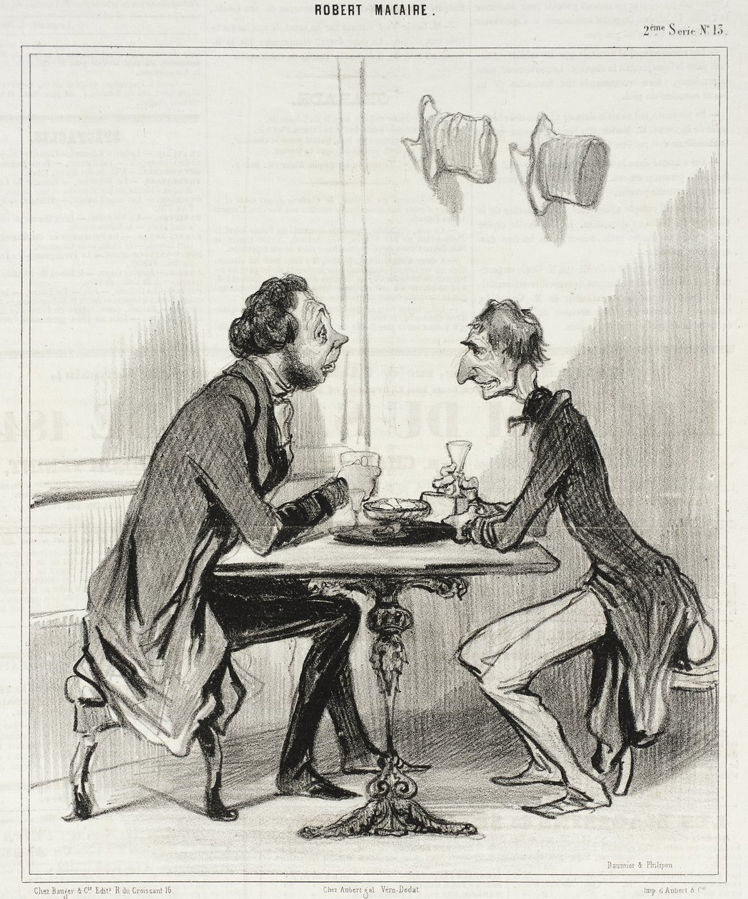 Uimodståeligt argument... af Honoré Daumier