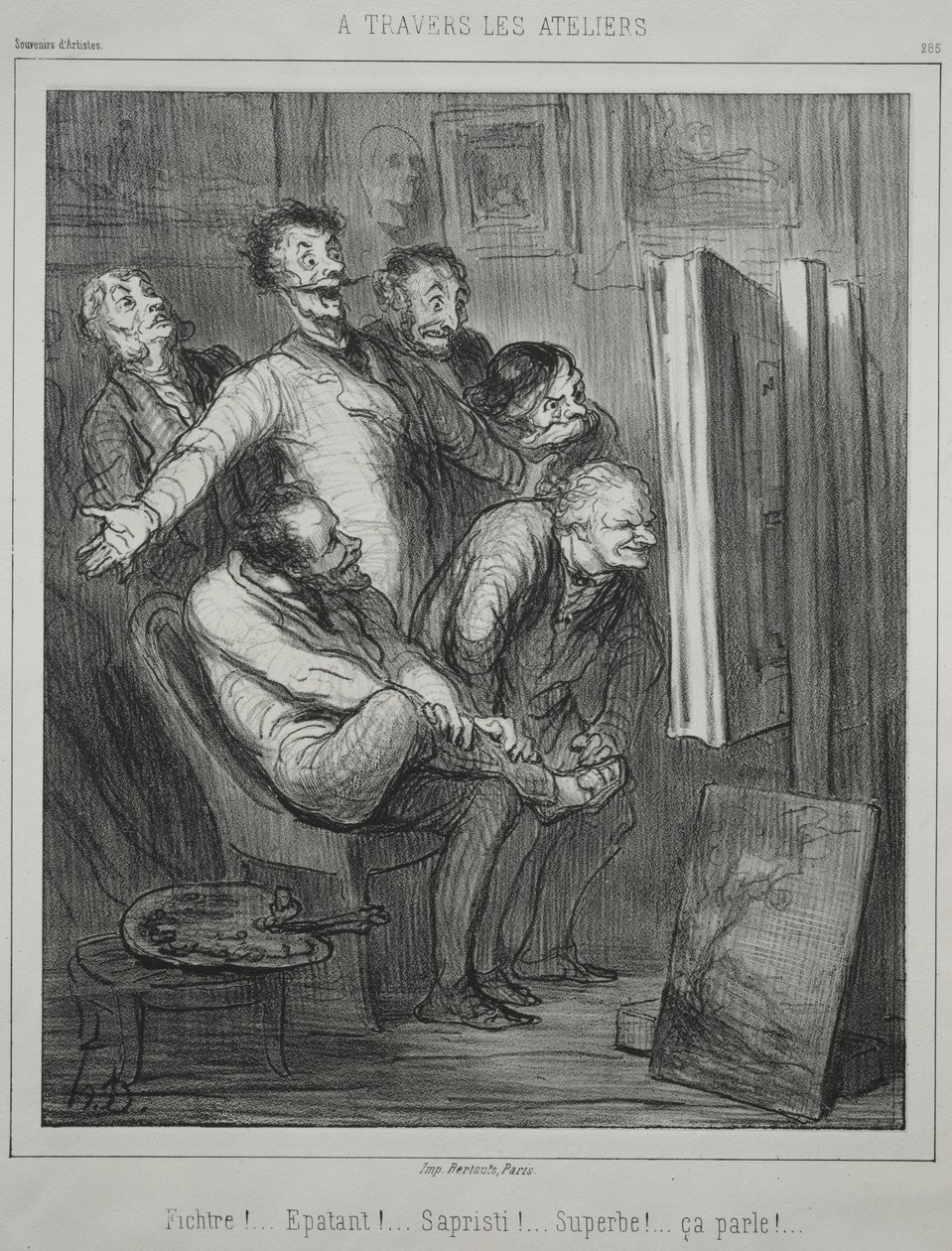 Gennem Studierne af Honoré Daumier
