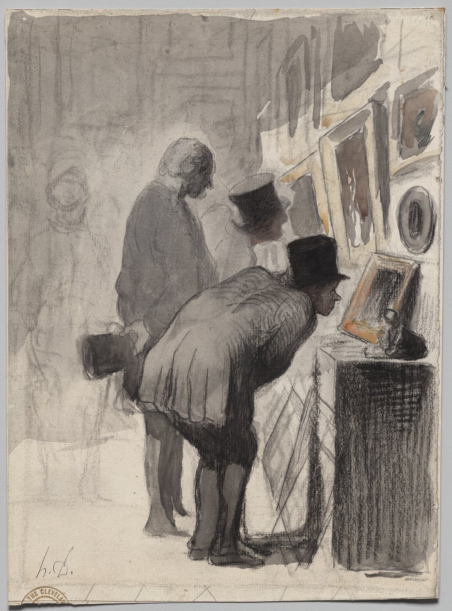 Kunstelskere af Honoré Daumier