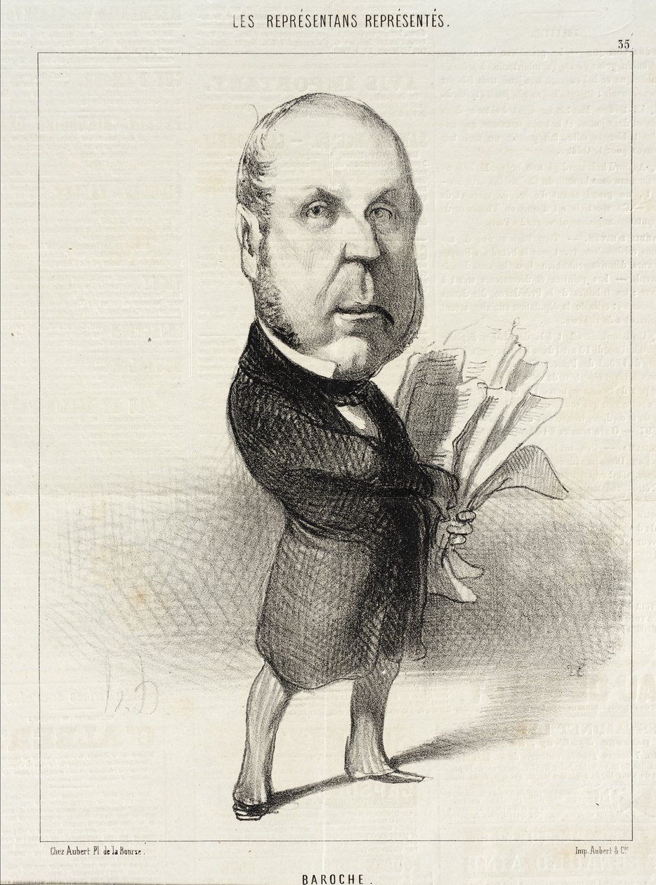 Baroche af Honoré Daumier