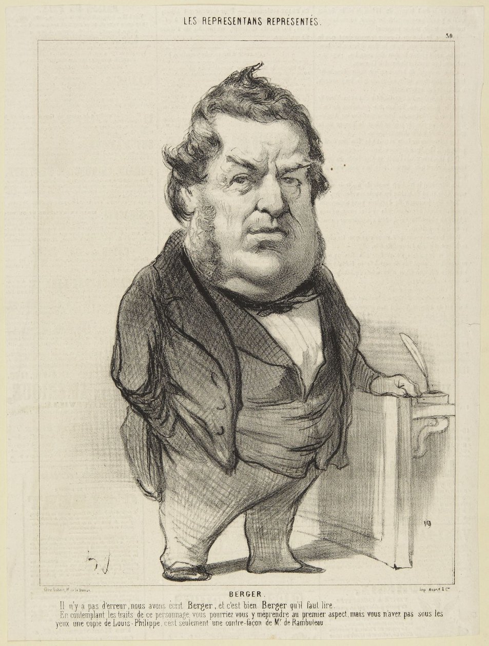 „Hyrde“ af Honoré Daumier